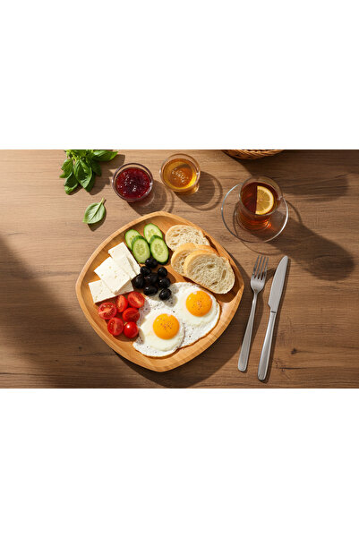 Bambum Penne 6'lı Servis Seti Kare 25 cm