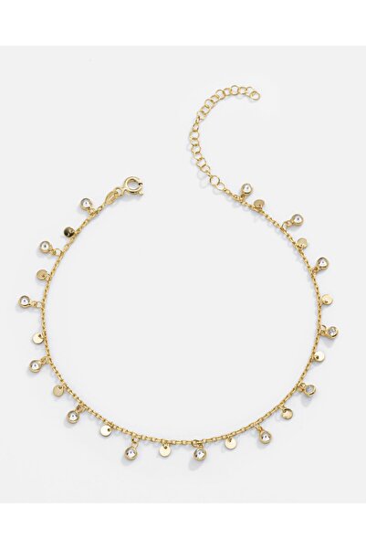 MEKS JEWELS Gümüş Pullu Halhal