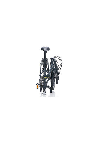 Carraro Flexi 121 MD 20 Jant 21 Vites Katlanır Bisiklet Mat Navy Mavi/Siyah Kahve