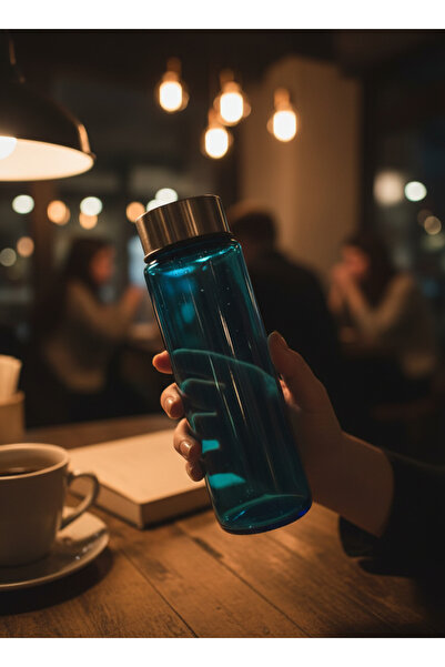 Blissra Glass Flask 550 Cc – Premium Lid, Healthy and Stylish Design