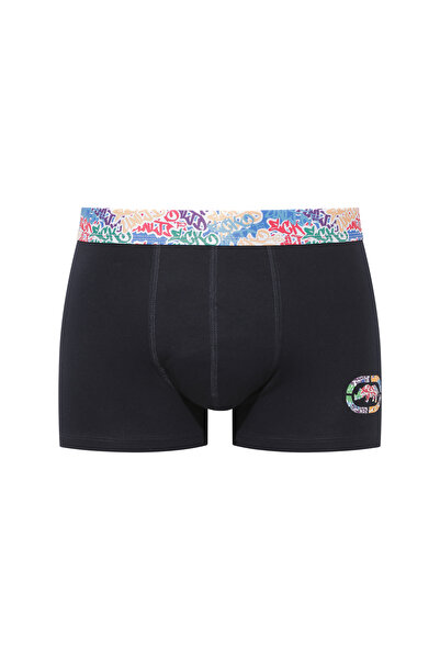 ECKO Black - Saks - Navy Blue 3-Piece Boxer