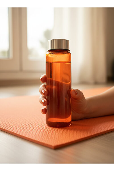 Blissra Glass Flask 550 Cc – Premium Lid, Healthy and Stylish Design