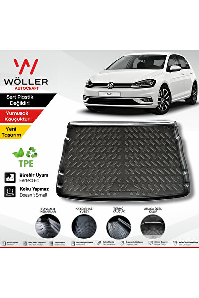 wöller Volkswagen Golf 7 Bagaj Havuzu 2012 2020 Arası 3d Ultraflex Esnek