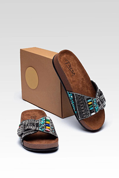 Pienn Кам'яні шикарні ортопедичні дуже зручні подвійні підошви з однією пряжкою Lux тапочки