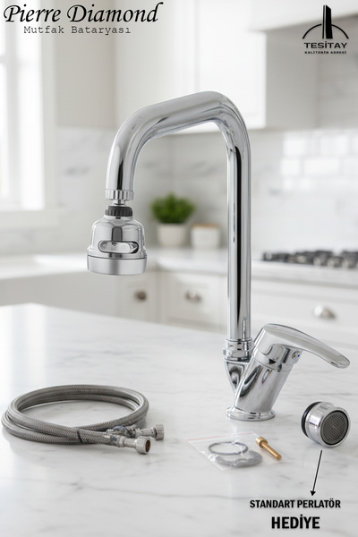 tesitay Paslanmaz Mutfak Bataryası Eviye Musluğu Musluk Mix Armatür Çeşitleri