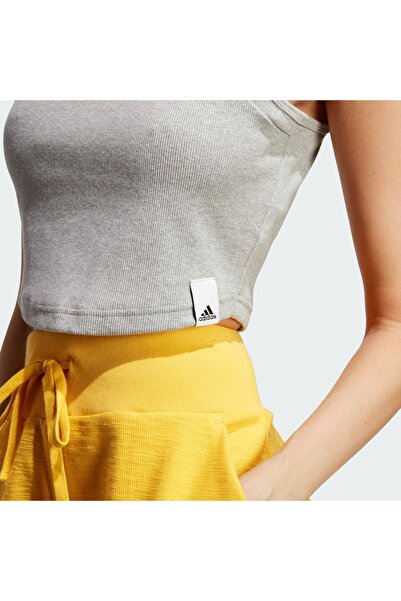 adidas Γυναικείο μπλουζάκι LOUNGE RIB IC9450