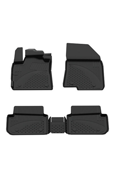 Sahler Dacia Sandero 3 2020+ Uyumlu Araca Özel 4.5D Havuzlu Oto Paspas - Sandero