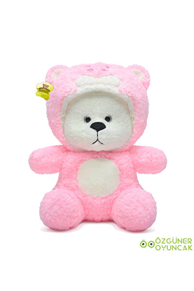 Özgüner Oyuncak Sevgiliye Unutulmaz Sürpriz – Uykumcuk Ayı 90 cm ve 5'li Peluş Buketli Hediye Seti