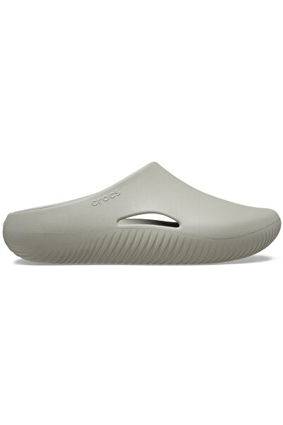 Crocs Mellow Clog Unisex Γκρι Παντόφλες208493-1lm