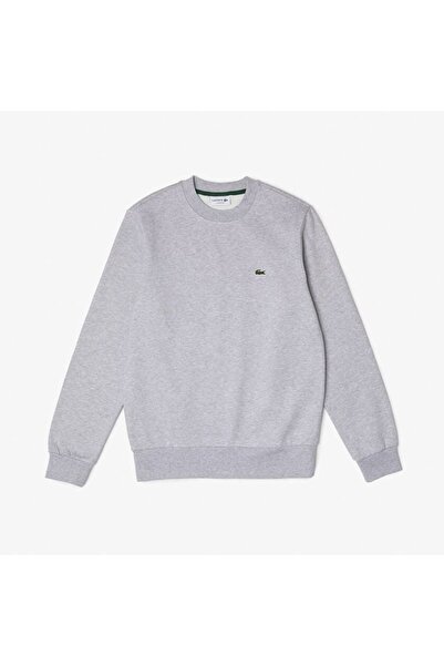 Lacoste Jacke Sweatshirt aus aufgerautem Fleece mit Reißverschluss