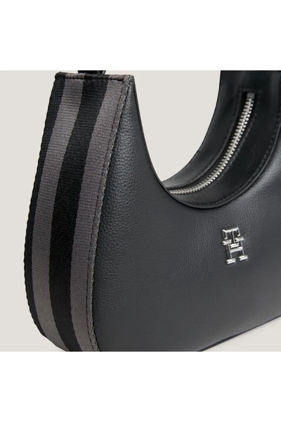 Tommy Hilfiger KADIN OMUZ ÇANTASI AW0AW15705-BDS