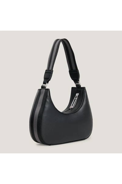 Tommy Hilfiger KADIN OMUZ ÇANTASI AW0AW15705-BDS