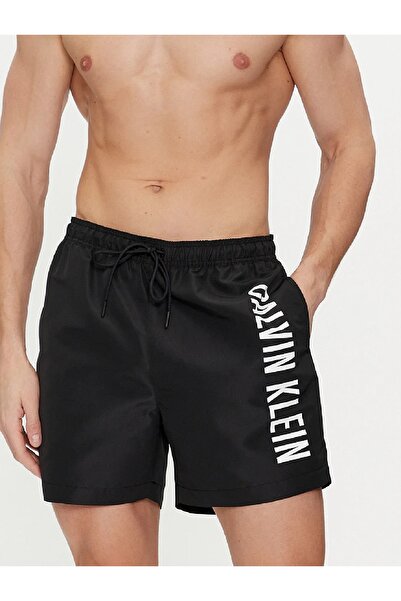 Calvin Klein Siyah Erkek Şort Mayo KM0KM01004BEH