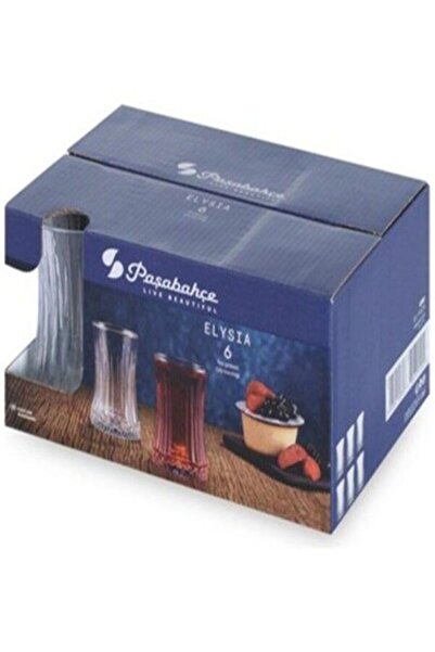 Paşabahçe 42901 Elsia Tea Cup 170 Cc Set of 6 Original. It Is Boxed.