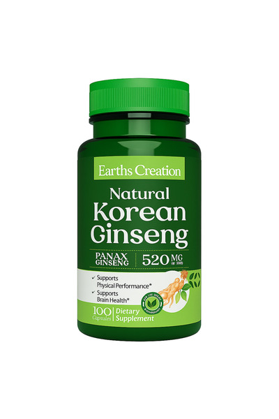 Earth's Creation الجينسنغ الكوري الطبيعي