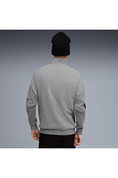 Puma Bmw Mms Hoodie Zippered Jacket 630616 Men's Tracksuit Top Gray