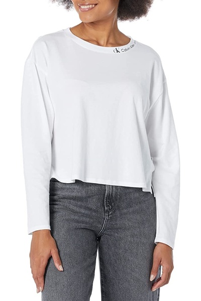 Calvin Klein KADIN SWEATSHIRT CJ2T8903-WHT