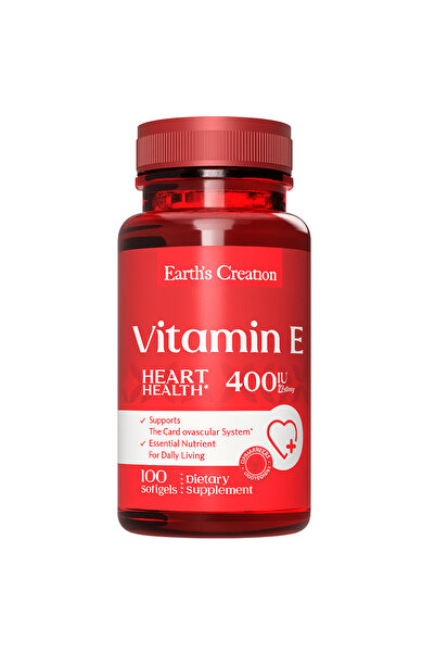 Earth's Creation فيتامين هـ 400 وحدة دولية