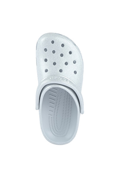 Crocs Classic Glitter Kadın Gri Terlik (205942-0IC)