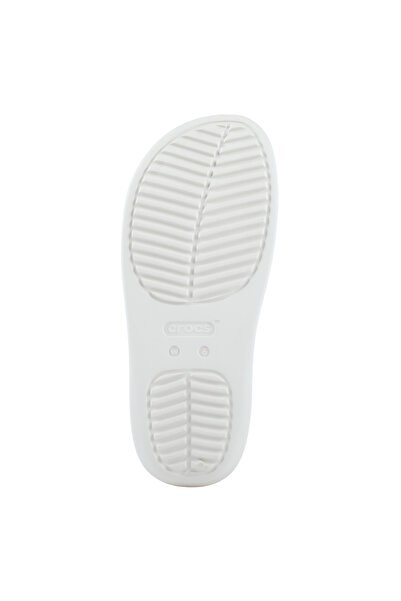 Crocs Getaway Groove Platform Hstrap Women's Ecru Slippers 210701-0Lh