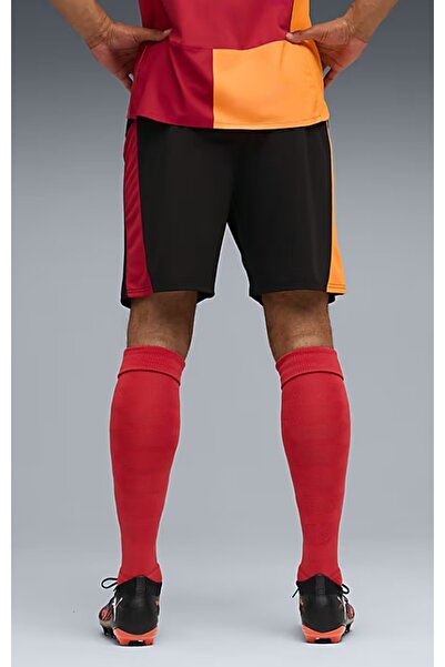 Puma Galatasaray S.k. Shorts 25/26 İç Saha Parçalı Şort Erkek Futbol Şortu SİYAH