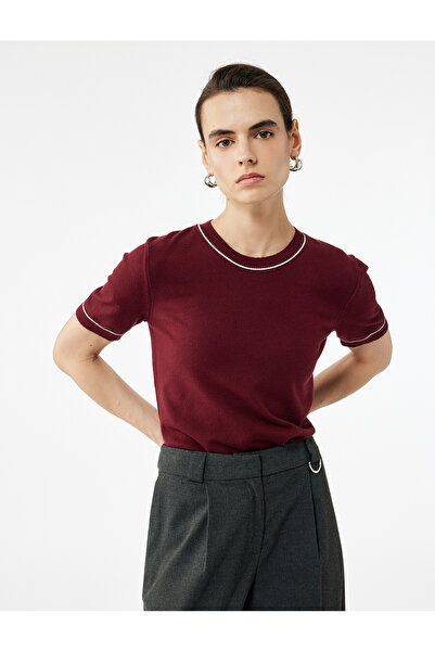 Koton Pulover de tricotaj cu mânecă scurtă