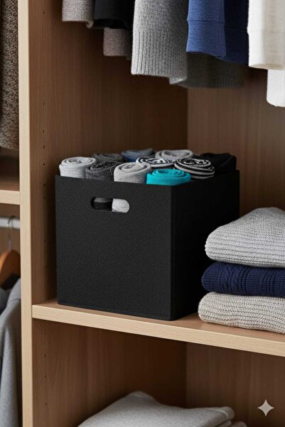 MYS FLEX Siyah Dolap Içi Organizer /araç Bagaj Organizer/Kutu düzenleyici