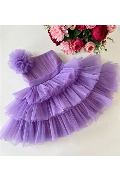 Asel Kids Rochie de seara din tul pentru fete