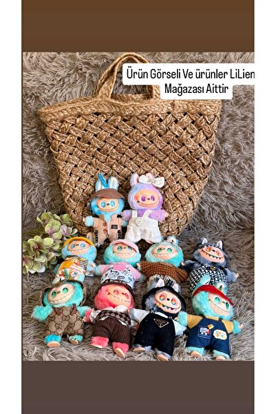 LİLİ ENNEE Lilienne Labubu Anahtarlık ( Görselin aynısı gönderilecektir. )