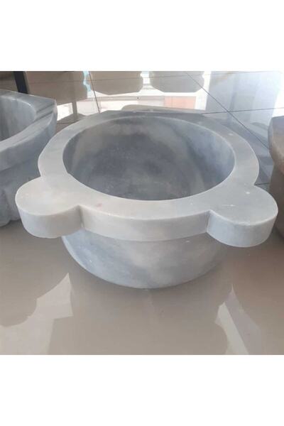 Genel Markalar Afyon Bulutlu Mermer Düz Kurna