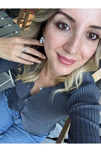 MODA İncili Top Çiçek Küpe