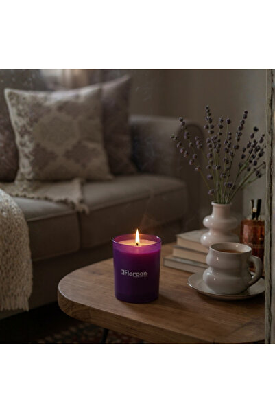 Lavender Serenity Lavanta Kokulu Doğal Soya Mumu