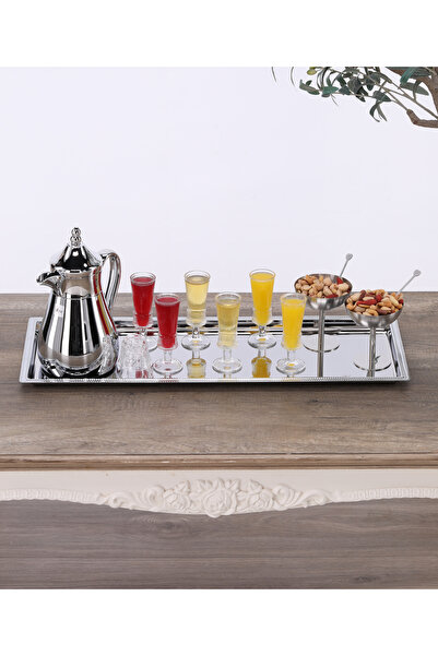 ALJAHWAR تبسي تقديم مستطيل ( ولكم درنك ) المقاس 65x24.5