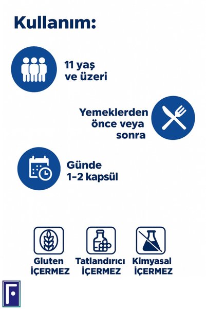 LifyLact Daily Probiyotik, Prebiyotik, 30 Kapsül , Günlük Probioyotik , 2' li Avantaj Paketi
