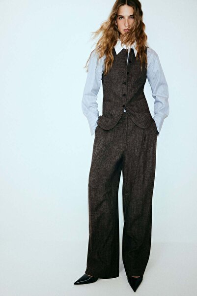 H&M Wide tailored trousers
