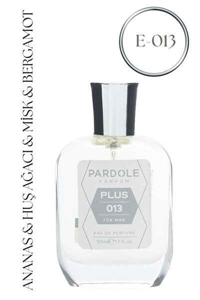 PARDOLE E-013 Tropikal Odunsu Favoris Erkek Parfum-50 ml - Ananas, Huş Ağacı,...
