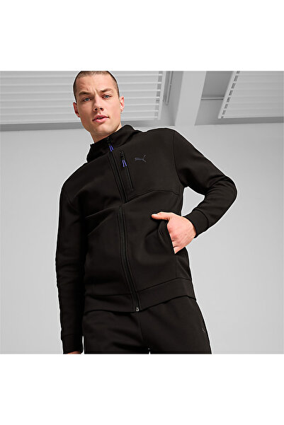 Puma Zip Ceket, S, Siyah