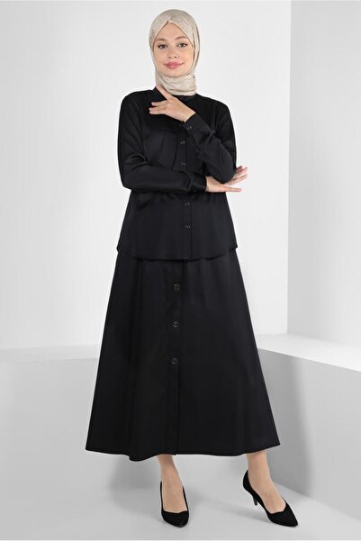 Alvina DÜĞMELİ SATEN BLUZ 43867