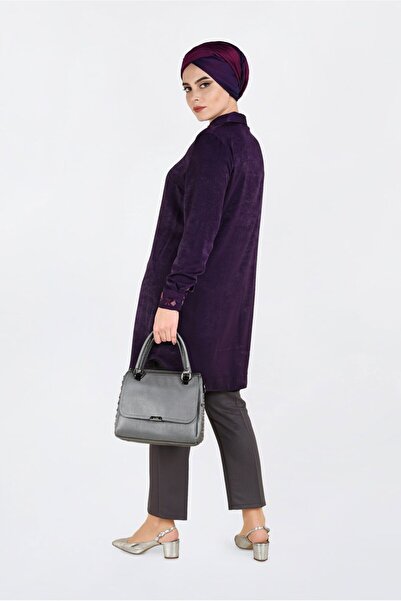 Alvina NAKIŞ DETAYLI TUNİK 2843