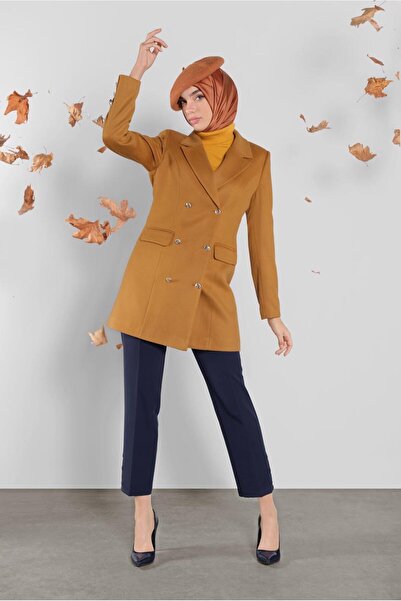 Alvina 90119 Модель Класичний пальто з ґудзиками