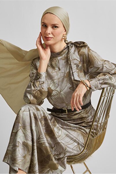 Alvina SATEN ELBİSE 45453