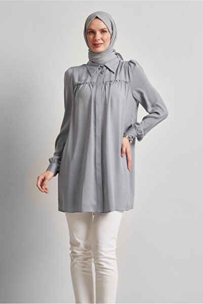 Alvina Shirt Collar Tunic 45415