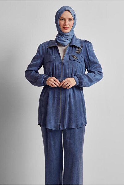 Alvina Belted Pants Suit 45482