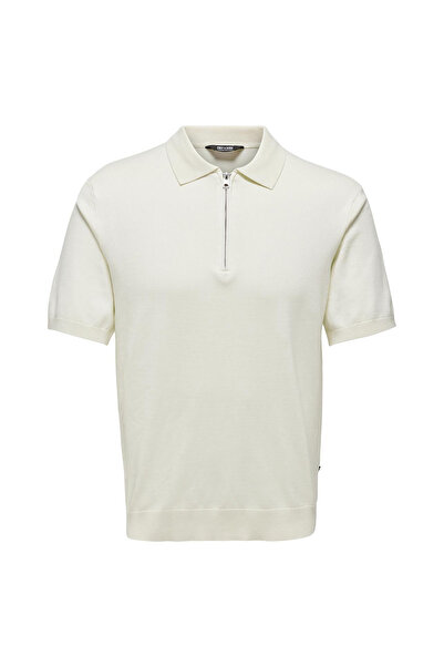 Only & Sons Wyler Life Erkek Beyaz Polo Tişört (22028606-SRW)