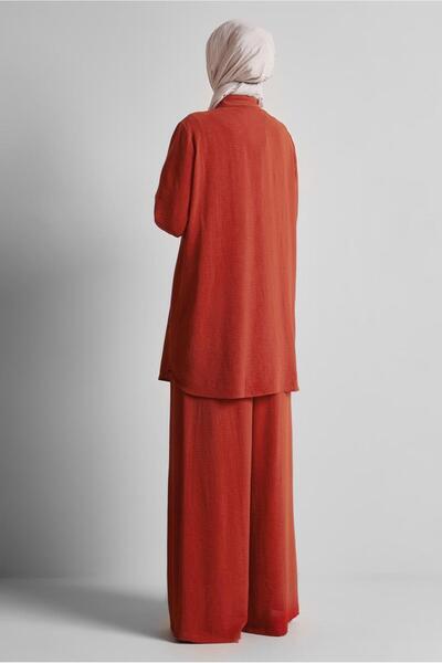 Alvina Stone Printed Pants Suit 44681