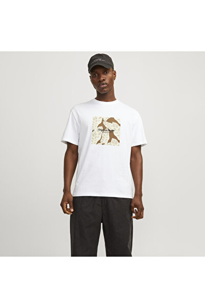 Jack & Jones T-shirt Gedrukt Rundhals