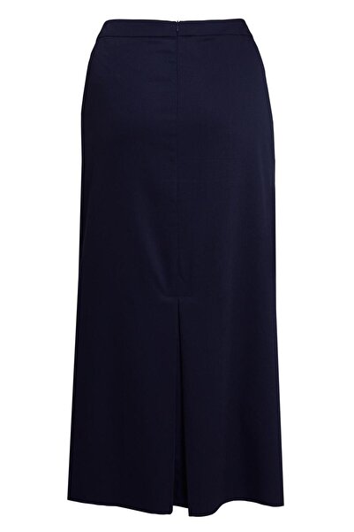 Alvina Large Size Straight Cut Skirt 60556