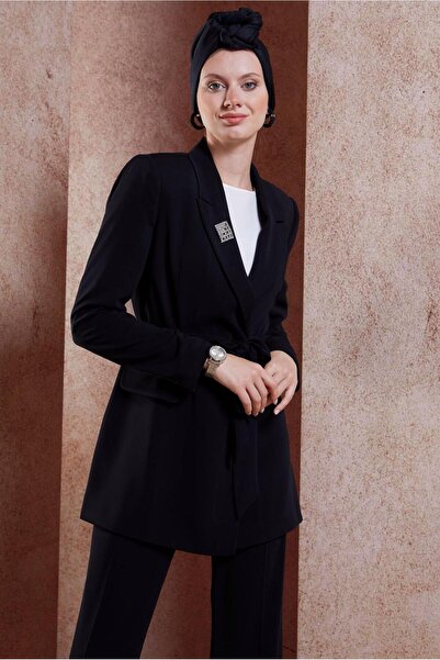 Alvina BROŞ DETAYLI PANTOLONLU TAKIM 30444