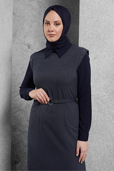 Alvina قميص طية صدر السترة فستان 45173