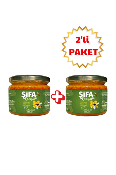 BaltonikBal Baltonik Arı Sütü Bal Polen Propolis Karışımı(2 Lİ PAKET)